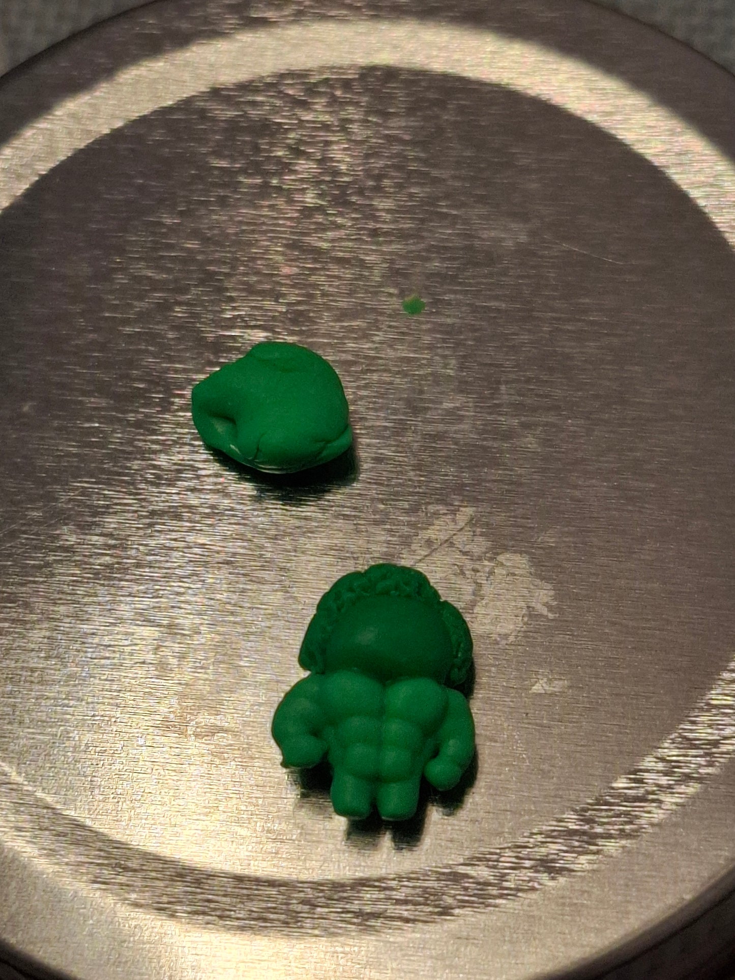 Handmade charm: 西蘭花頭練二頭