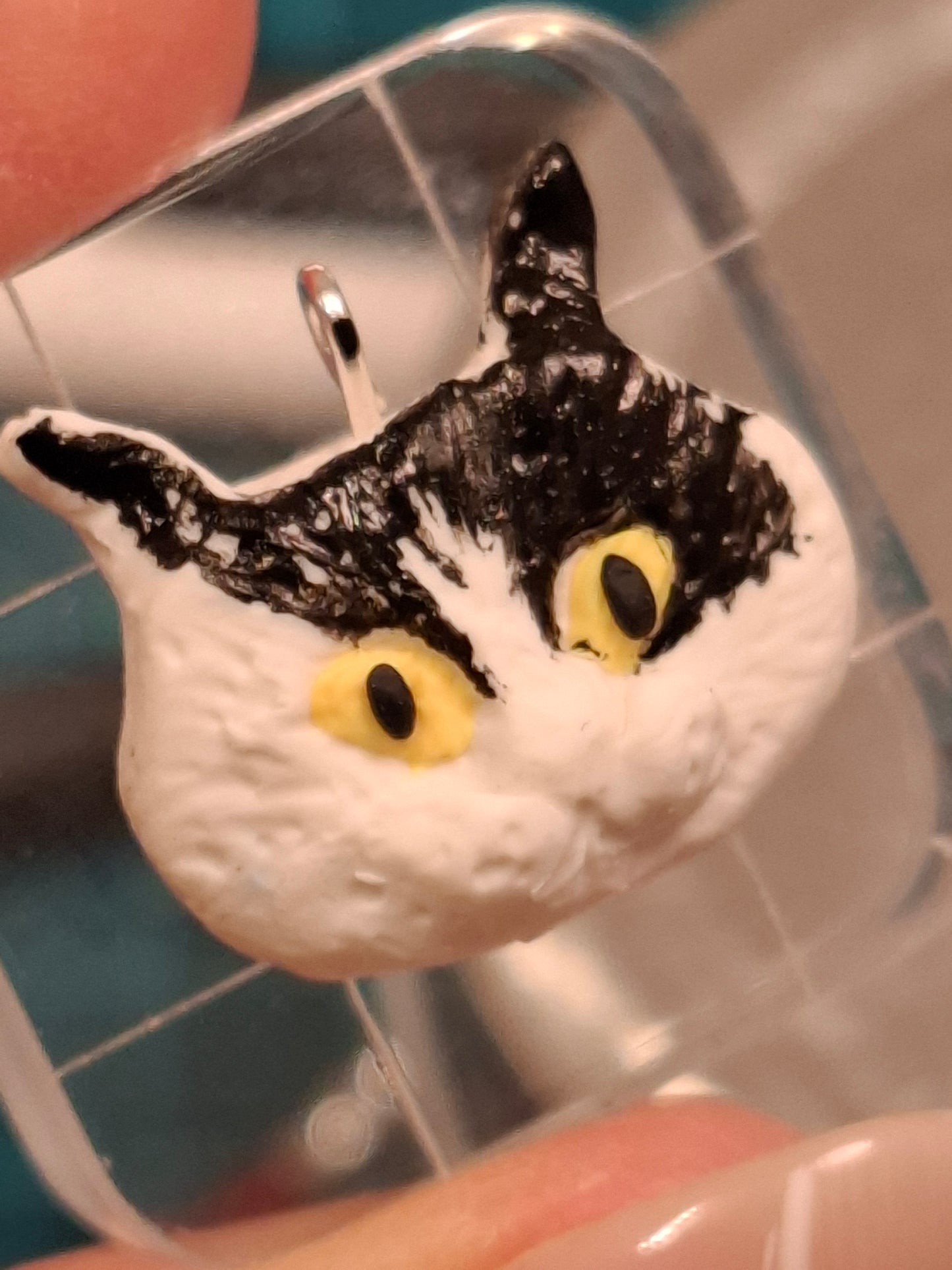 Customised cat charm