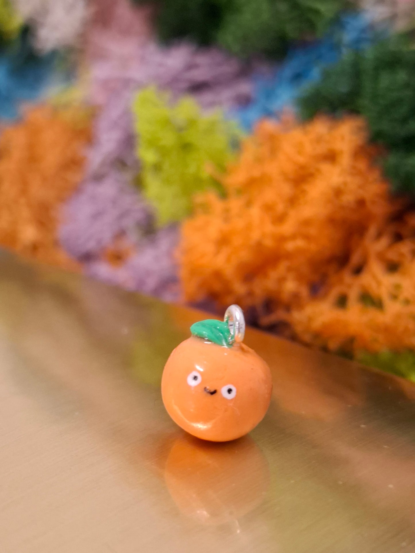 Orange/ Tangerine charm